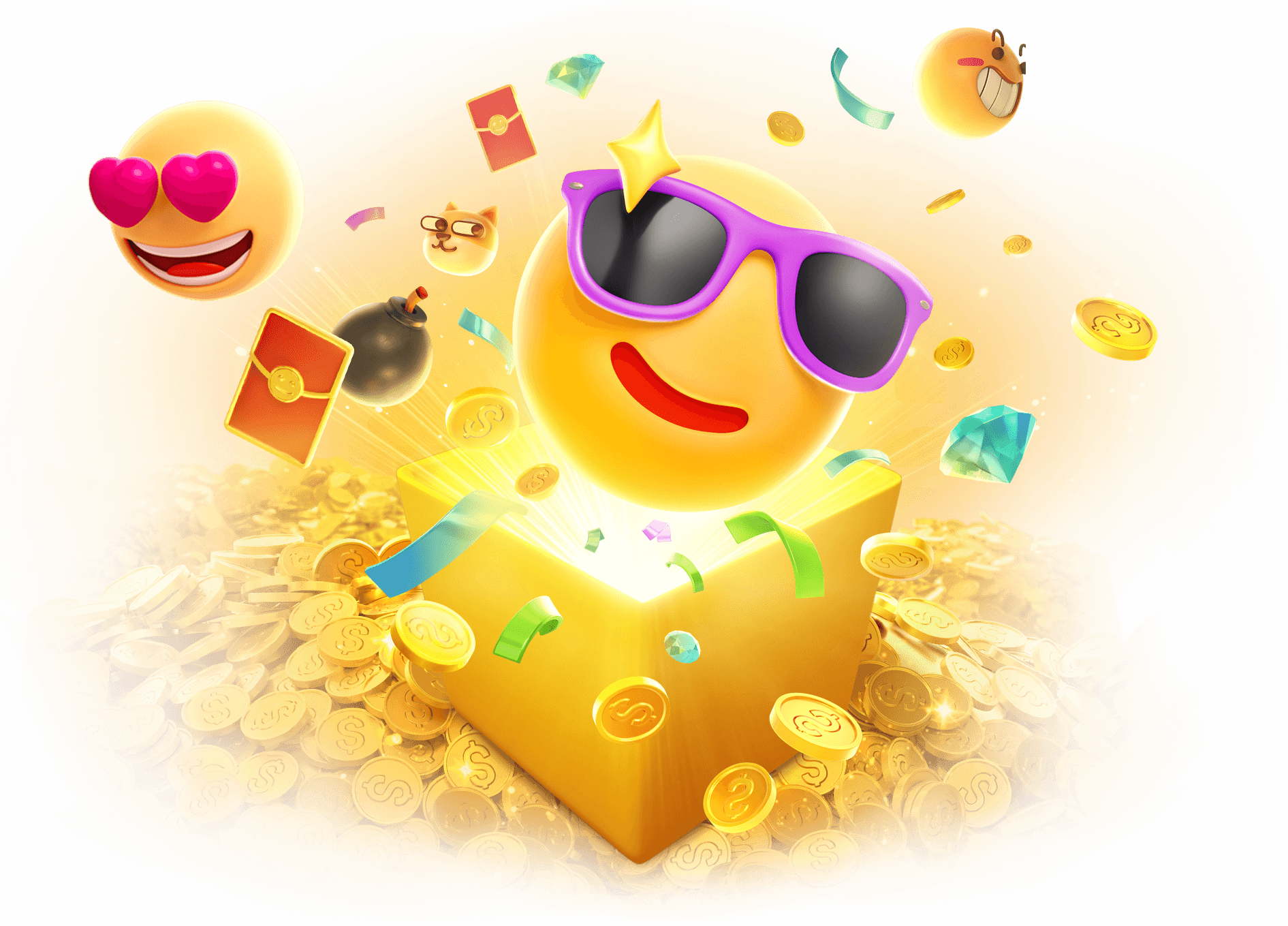 Game Banner Emoji Riches